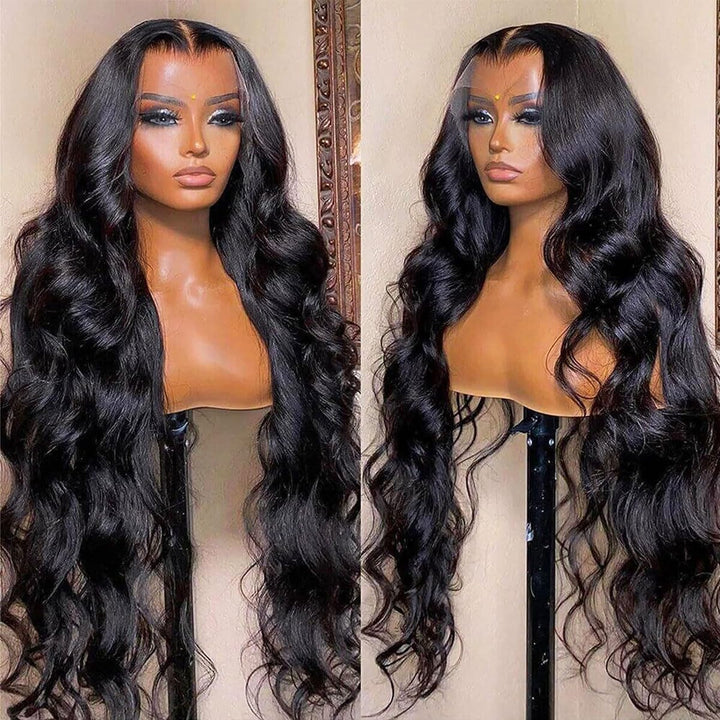 Aliglossy 13 by 4 13 by 6 HD Lace Frontal Body Wave Wig 13 * 4 13 * 6 Human Hair Wigs